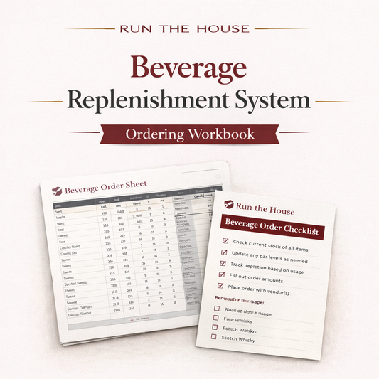 Run the House | Beverage Replenishment System