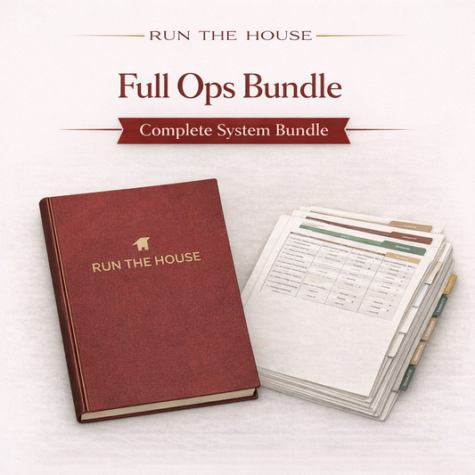 Run the House | Full Run the House Bundle